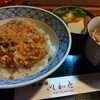 以和世 - かき揚天丼+そば･サラダセット計1,400円