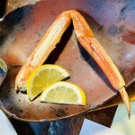 富田屋 - カニコース
      焼き蟹