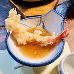 富田屋 - カニコース
      大エビ天