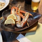 富田屋 - カニコース
      焼き蟹