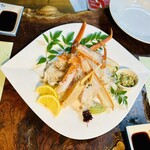 富田屋 - カニコース
      刺身