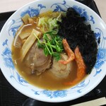 Yoneyama Sa-Bisueria Kudarisen Fu-Doko-To - 南蛮えび塩ラーメン　800円