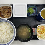 Yoshinoya - 2023/03/22
                        一汁三菜朝定
                        納豆牛小鉢定食 つゆだく 大盛×2 437円
                        ✴︎ご飯増量・おかわり無料
                        ✴︎Tポイント 100pバック