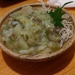 Koshitsu Izakaya Oozeki - たこわさ。量がめちゃくちゃ多いです！