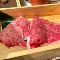 黄金出汁しゃぶと江戸前寿司 肉のあさつ 梅田お初天神店 - 