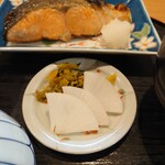 お料理ひろせ - なかなか出会うことができない酸っぱい糠漬けも素晴らしい。