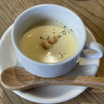 オールド・ニュー・カフェ - 料理写真:コーンスープ