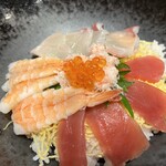 丼亭 - 紅白海鮮丼