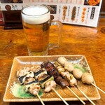 ふるさと居酒屋 村さ来 - 本格炭火やきとり！！鶏料理居酒屋の「ぱたぱた家」とコラボ！　炭火焼の香ばしい焼鳥を是非！！