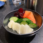 三酉屋 - お新香