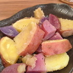 ど根性ホルモン - お通し 全てイモ！