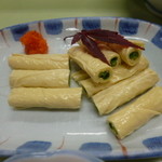 鯉とうなぎのまるます家 - 湯葉