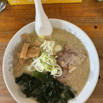 ラーメン水木 - こってり塩とんこつラーメン　730円