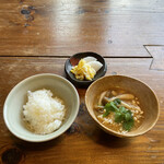 閏日 - ご飯・お味噌汁・漬物