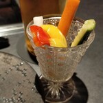 牛の達人 - ピクルス添え