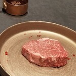 牛の達人 - シャトーブリアン  ホットショコラソース