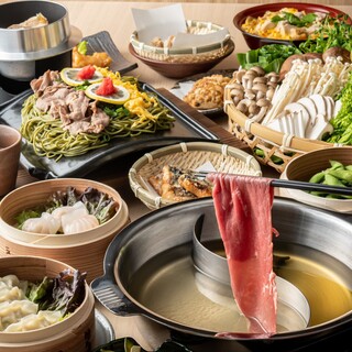 しゃぶしゃぶ瓦そば 茶寮福の花_2