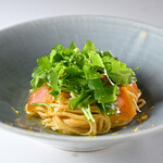 Peace - 自家製カラスミと芹のタリオリーニ