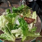 エンボカ 軽井沢 - 自家製スペアリブ。気づいた時にはこんな姿に。食べちゃったあとですみません。いつもながら食い気に苦笑。でも付合せ野菜の量を伝えたい！これ頼む時は2人なら最初の野菜はサラダにせず焼野菜正解です。