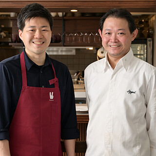 オーナー・松本一平氏/料理長・大島孝仁氏