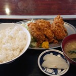 だるまや - チキンカツ定食