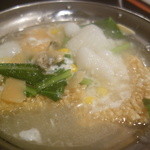 中国四川料理石林 - 海鮮おこげ！席で鍋に沸騰したスープをかけるパフォーマンスは中華を満喫できますね＾＾