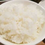 キッチン ブルー グローブ - ご飯大盛りのアップ