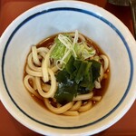山田うどん - 料理写真:ハーフうどん（冷）