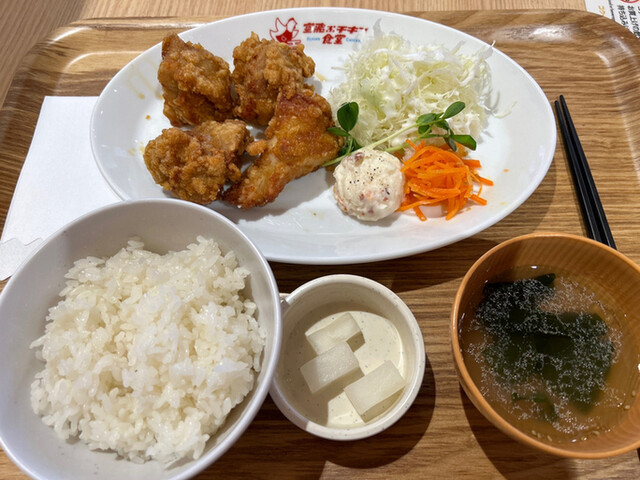 閉店】空飛ぶチキン食堂 さいたま新都心店 - さいたま新都心/からあげ