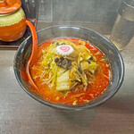 Uma Kara Tammen Arakiya - 「大辛野菜麺」¥950