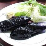 まるよし - ナスとベーコン（￥200）