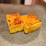 鮨 無垢/鮨 白銀 - 玉子のキャラメリゼ