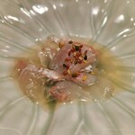 鮨 無垢/鮨 白銀 - 天然平目のお造り