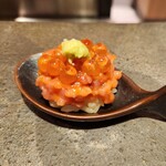 鮨 無垢/鮨 白銀 - ネギトロ、バフンウニ､イクラ