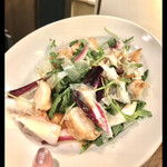 da Uma - 帆立とブラッドオレンジのサラダ　byまみこまみこ