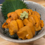 伊と千 - ミニうに丼（バフンウニ）