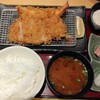 新宿さぼてん - 熟成三元豚ロースかつ 95g と大海老フライ盛り合わせ御膳