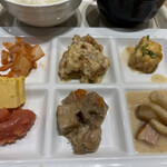 ホテル ビスタ 福岡 - 朝食1日目のおかず