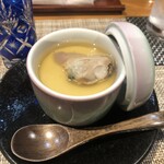 和バル 黎明 - 蛤の茶碗蒸し