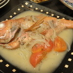 宵 - 金目鯛のアクアパッツァ　1,100円