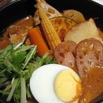 こうき屋 - チキンレッグカレー、ボリューム満点！