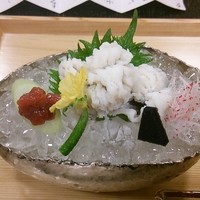 三友居 高輪店 - はも落とし