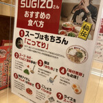 天下一品 池袋東口店 - スギゾーさんおすすめの食べ方
