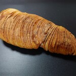 Eteco bread - シナモン　スライスの下　カットりんご　薄味