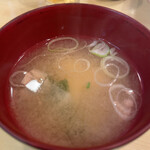 寿司幸 - あら汁も美味しいです