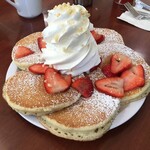 Eggs 'n Things - PANCAKES Fresh Strawberry Whipped Cream