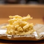 食堂うゆき - 2023.3 白魚の天ぷら