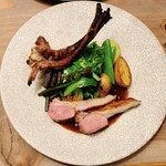 Terra Itaria-Na - フランス産羊のロースト（写真は1/2）（¥3,990）（税別）