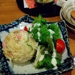 居酒屋 晴 - ポテサラ