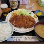 晃陽軒 - ロースかつ定食